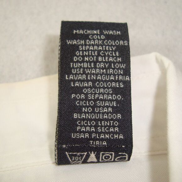 Cotton Traders Sport Waving Flag Patriotic Button Front Short Sleeve Shirt - Picture 3 of 8